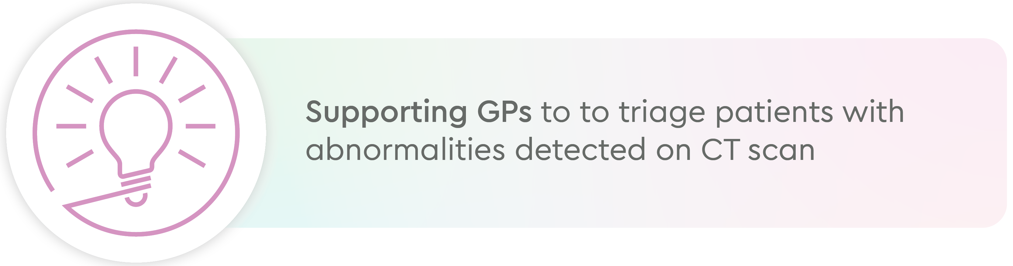 Supporting GPs to triage lung patients with abnormalities detected during screening or suspected lung cancer
