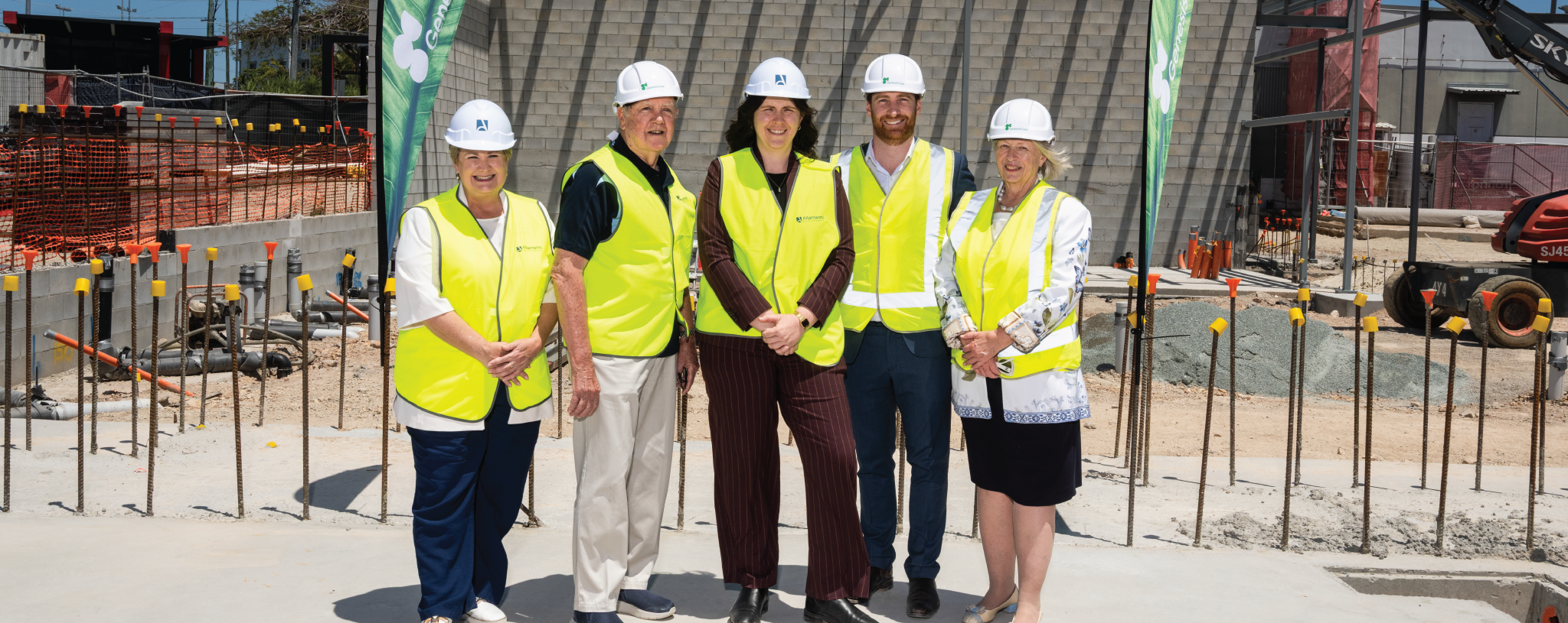 Staff at the GenesisCare, Campbelltown 1 year anniversary