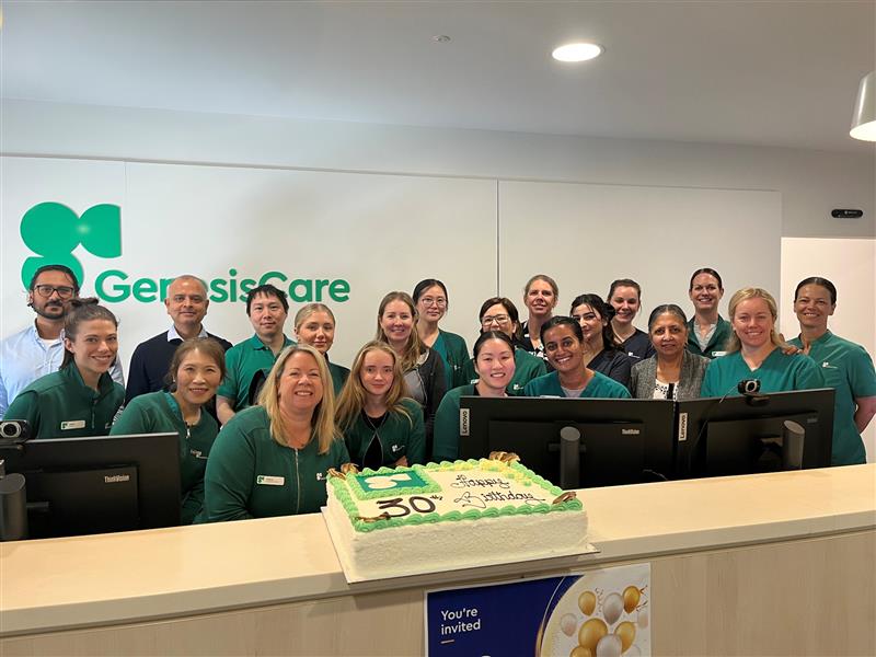 The team at GenesisCare, Tugun (Gold Coast)
