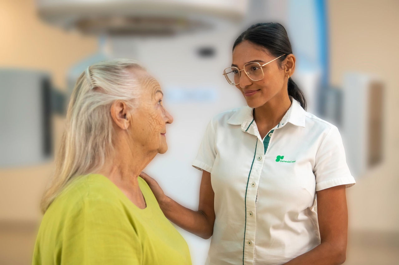 Patient with clinician