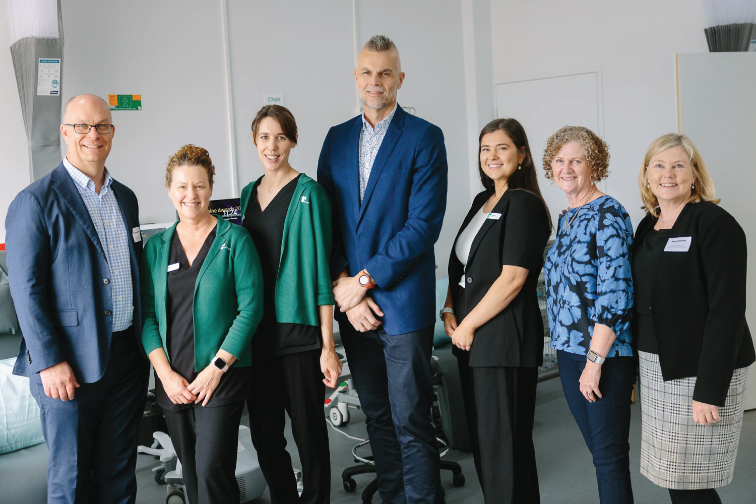 GenesisCare staff at the new medical oncology infusion suite