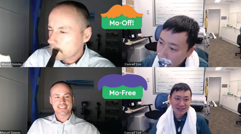 Marcel Simms and Conrad Loo Mo-Off