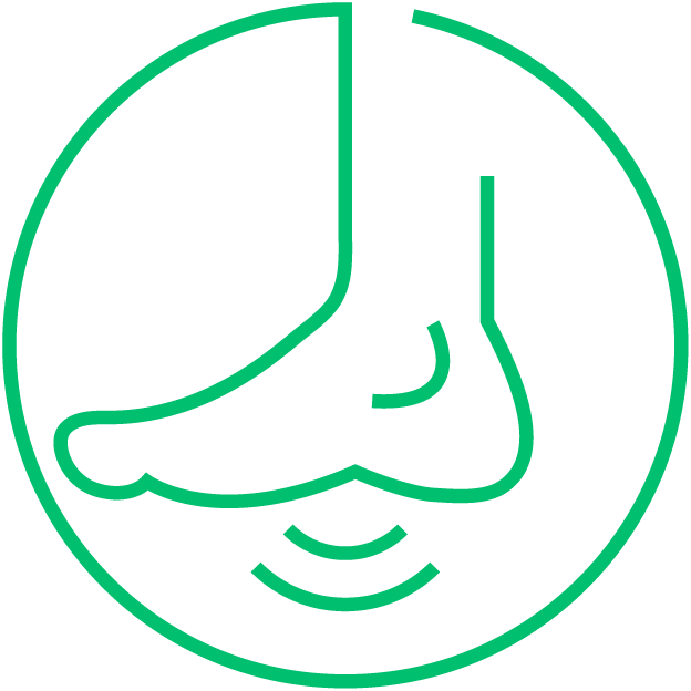 Ledderhose disease icon